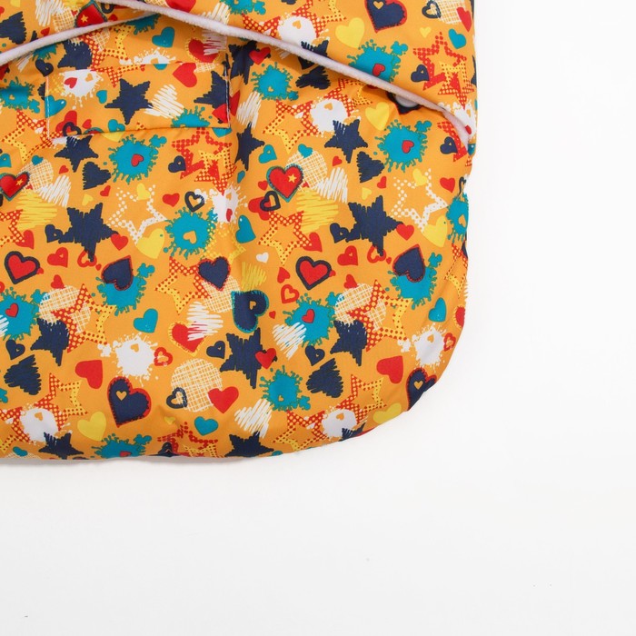 Конверт "Светлячок", рост 56-68 см, цвет оранжевый, плащёвка 80 гм