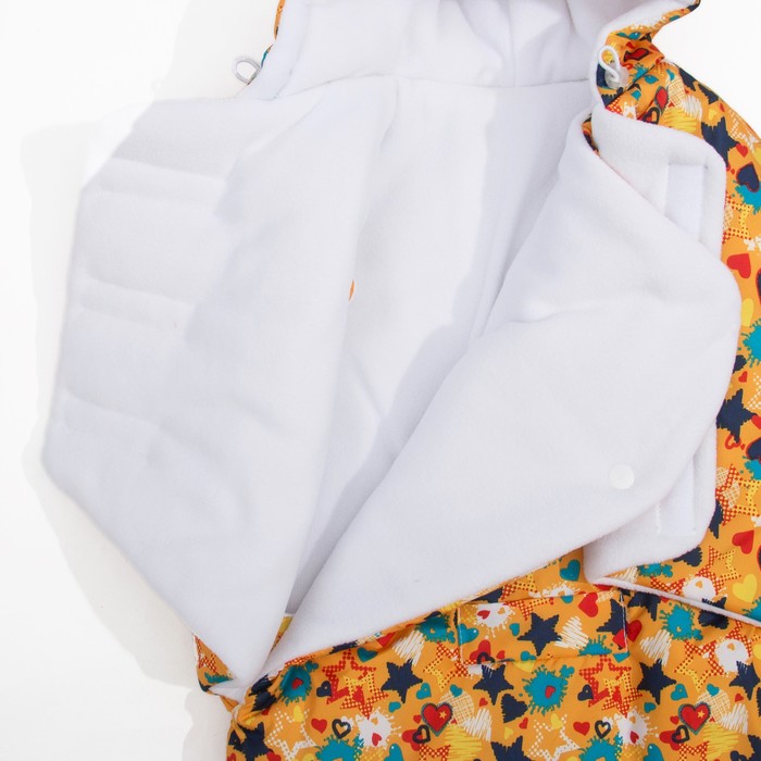 Конверт "Светлячок", рост 56-68 см, цвет оранжевый, плащёвка 80 гм