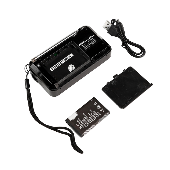 Радиоприемник "Сигнал РП-225", бат, 220V, акб 400мА/ч, USB, SD, дисплей.