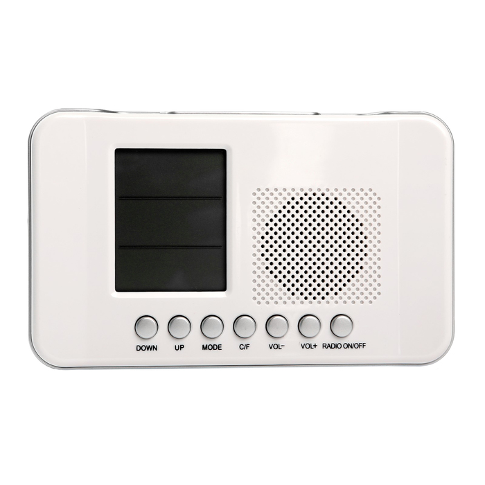 Радиобудильник "CR-204 Сигнал", измерение комнатной температуры, время и календарь