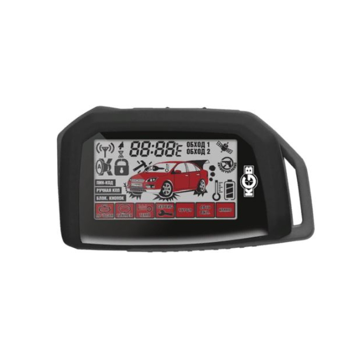 Автосигнализация KGB FX-10 + Модуль Saturn MultiCAN-400 mini