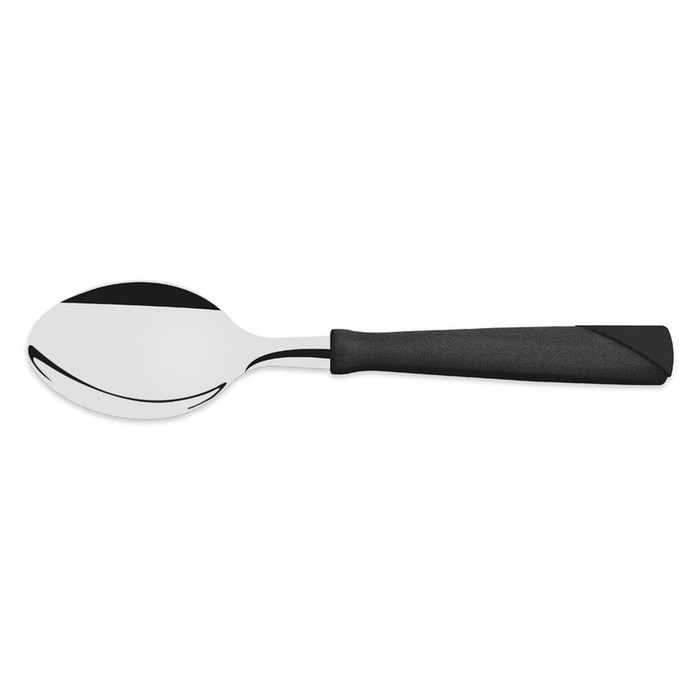 Ложка столовая New Kolor, цвет черный, 3 шт