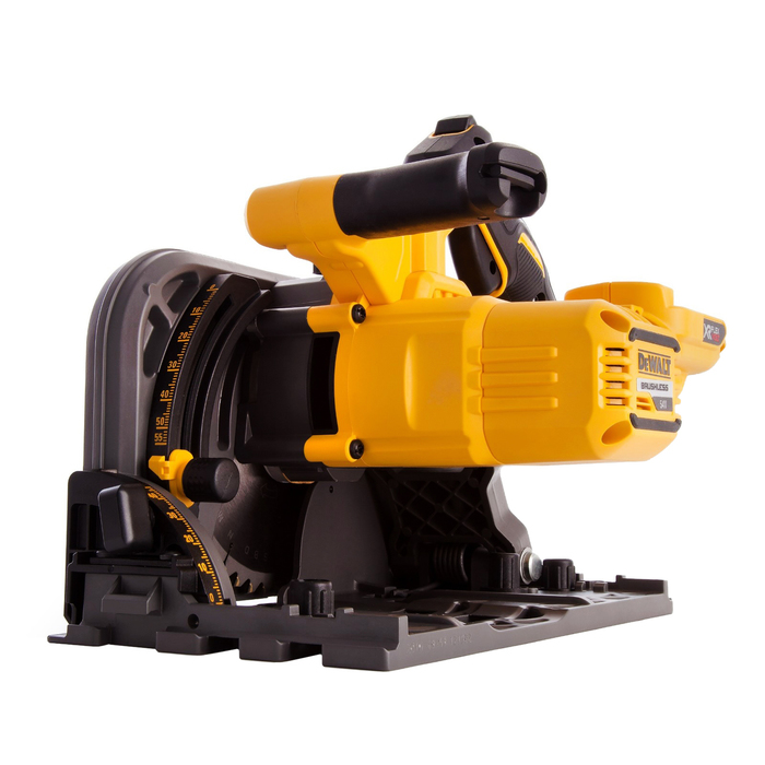 Пила погружная DeWalt DCS 520NT, 54В, 5000об./мин., 165х20мм, БЕЗ АКБ И З.У., кейс, 4.7кг