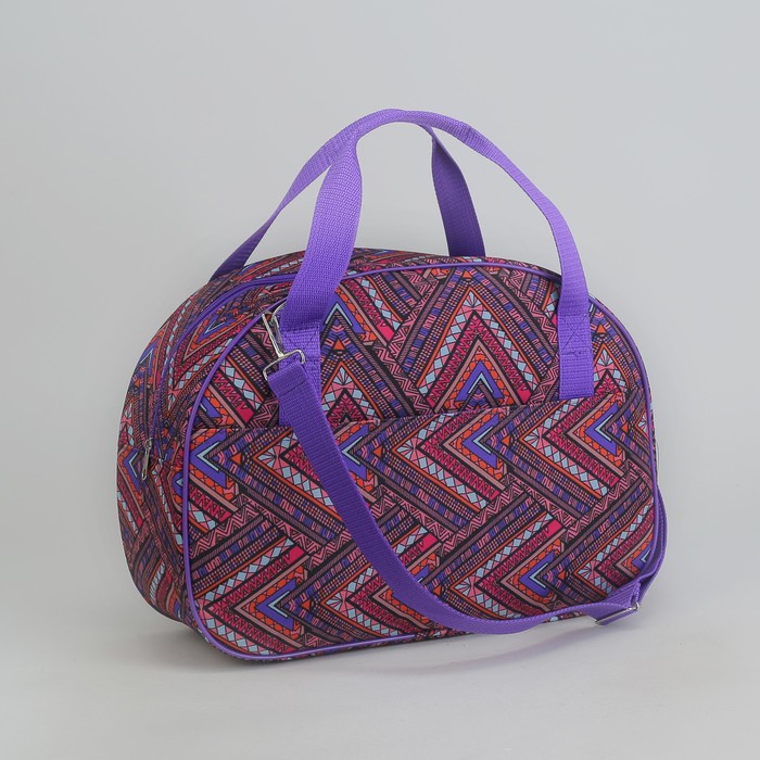 Сумка дорожная «Орнамент», отдел на молнии, наружный карман