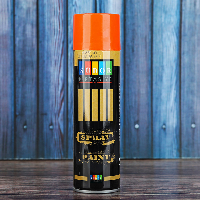 Краска для аэрографии, 200 мл, 180 г, не смывается, цвет оранжевый