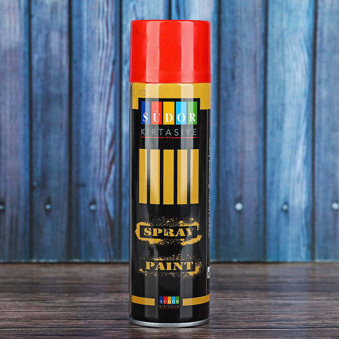 Краска для аэрографии, 200 мл, 180 г, не смывается, цвет красный