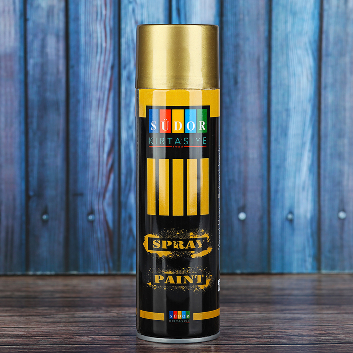 Краска для аэрографии, 200 мл, 180 г, не смывается, цвет золотой