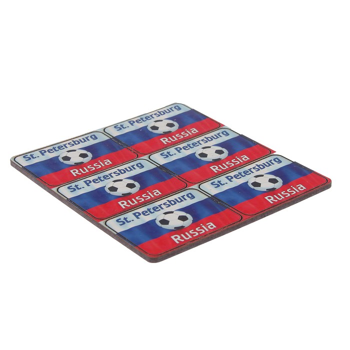 Магнит "Санкт Петербург", мяч