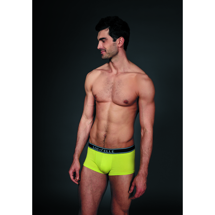 Трусы мужские боксеры LC0807 цвет лимонный (lime), р-р 52 (6)