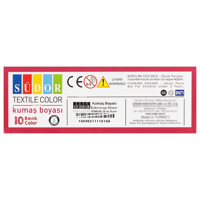 Краска по ткани 25 мл, цвет 08