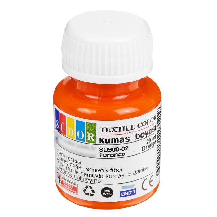 Краска по ткани 25 мл, цвет 02