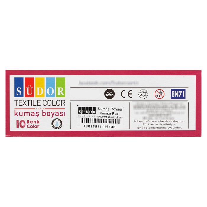 Краска по ткани 25 мл, цвет 03