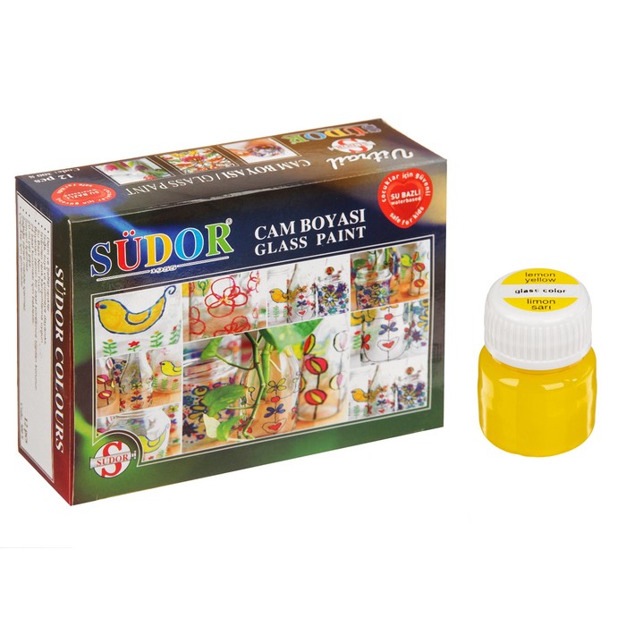 Краска по стеклу, 15 мл, цвет 01