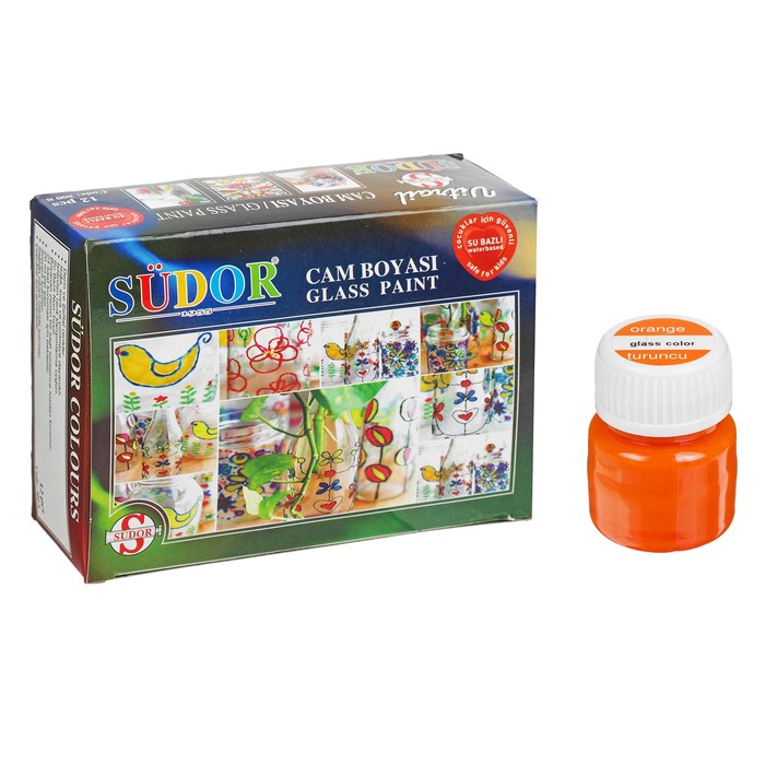 Краска по стеклу, 15 мл, цвет 02