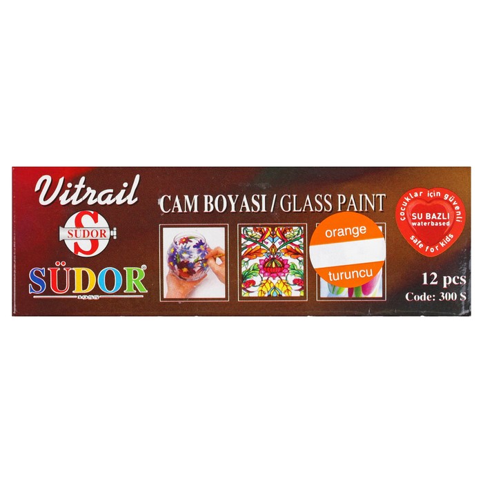 Краска по стеклу, 15 мл, цвет 02