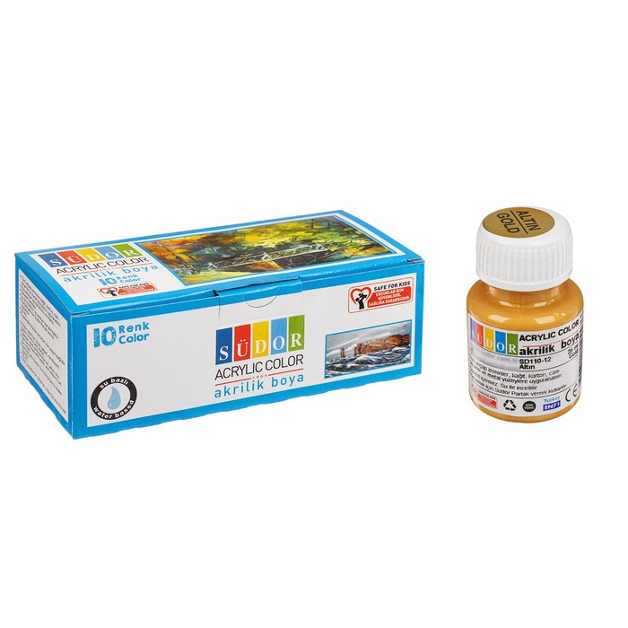 Краски акрил 25 мл, цвет 110-12