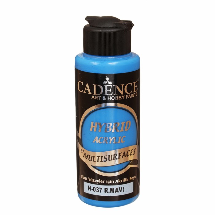 Краска акриловая, полуматовая, многоповерхностная, 120 мл, цвет H 37