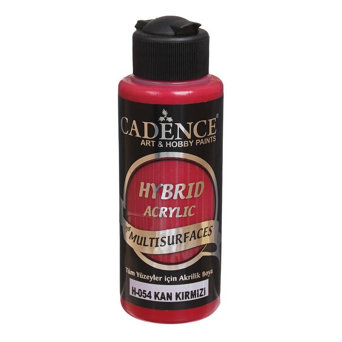 Краска акриловая, полуматовая, многоповерхностная, 120 мл, цвет H 54