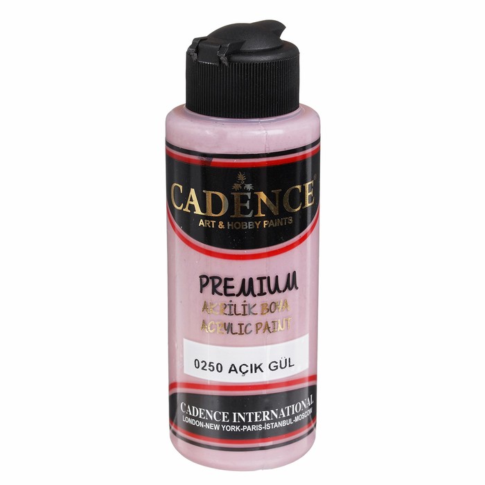 Краска акриловая, полуматовая Premium, 120 мл, цвет 0250