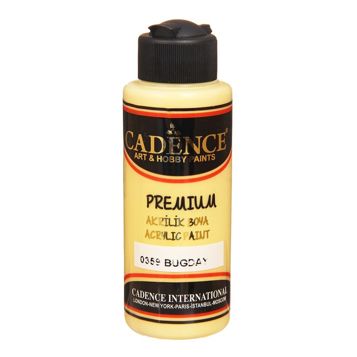 Краска акриловая, полуматовая Premium, 120 мл, цвет 0359
