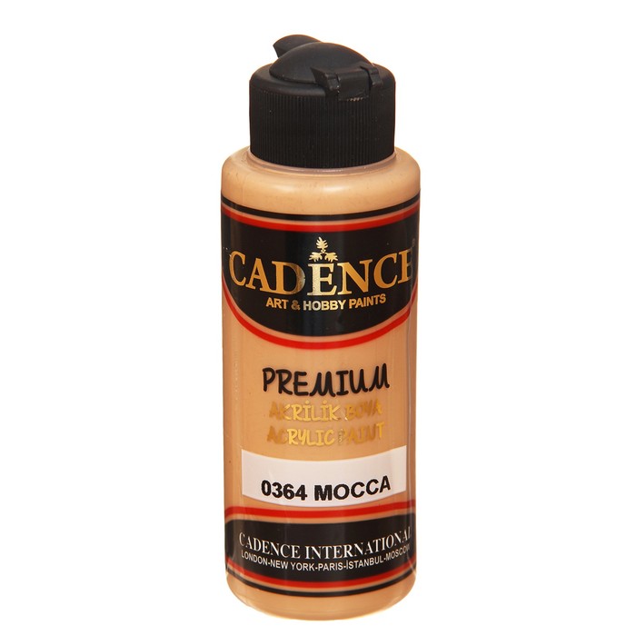 Краска акриловая, полуматовая Premium, 120 мл, цвет 0364