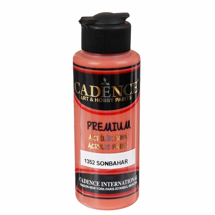 Краска акриловая, полуматовая Premium, 120 мл, цвет 1352