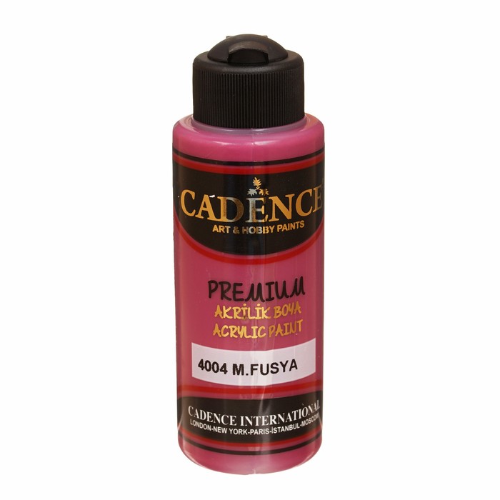 Краска акриловая, полуматовая Premium, 120 мл, цвет 4004