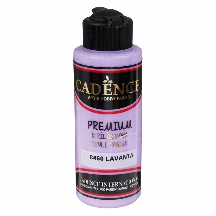 Краска акриловая, полуматовая Premium, 120 мл, цвет 8460