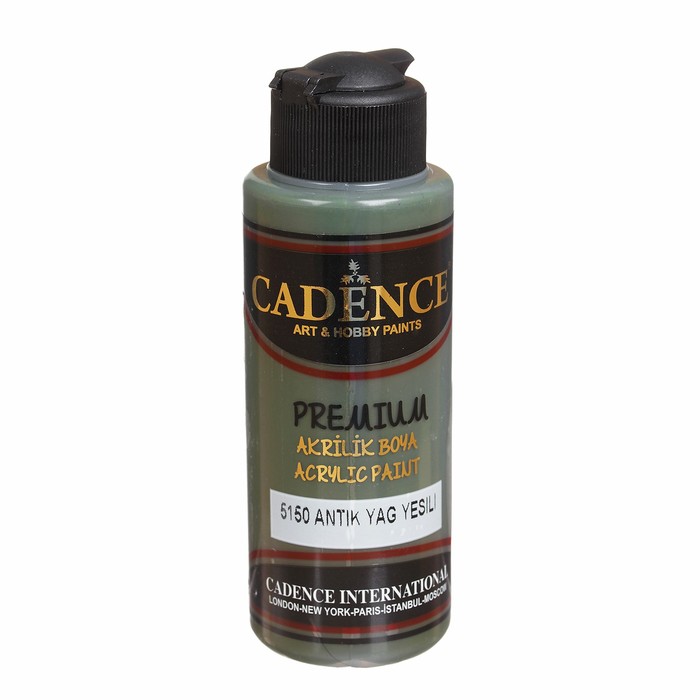 Краска акриловая, полуматовая Premium, 120 мл, цвет 5150