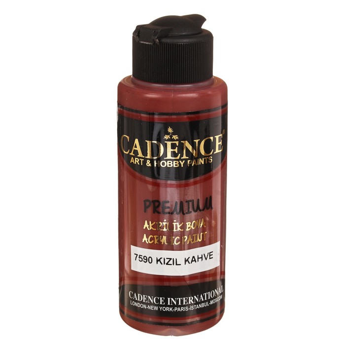 Краска акриловая, полуматовая Premium, 120 мл, цвет 7590