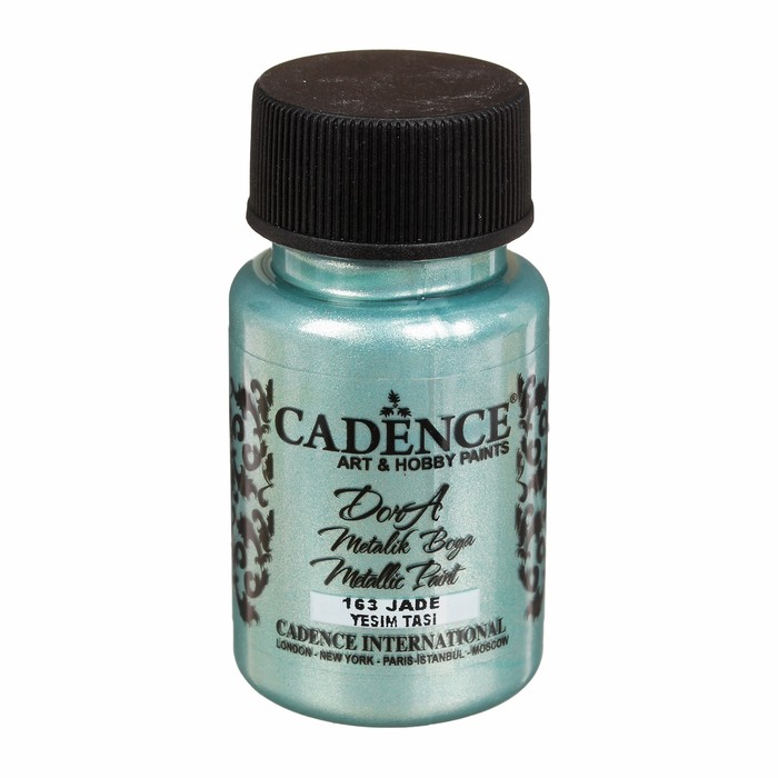 Краска акриловая, металлик, "Dora", бриллиантовый блеск, 50 мл, цвет 163