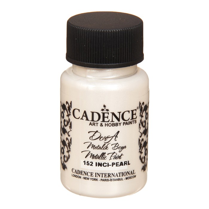 Краска акриловая, металлик, "Dora", бриллиантовый блеск, 50 мл, цвет 152