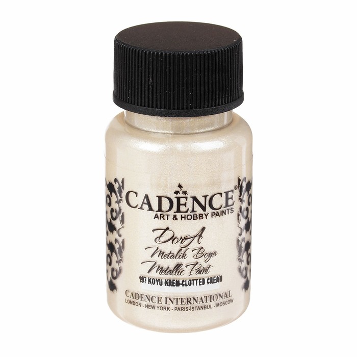 Краска акриловая, металлик, "Dora", бриллиантовый блеск, 50 мл, цвет 197