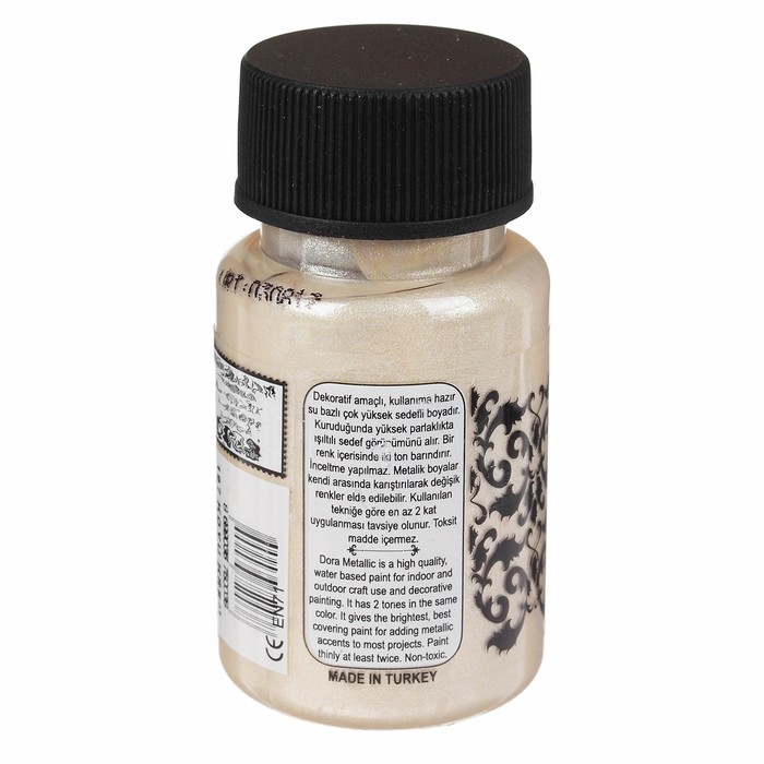 Краска акриловая, металлик, "Dora", бриллиантовый блеск, 50 мл, цвет 197