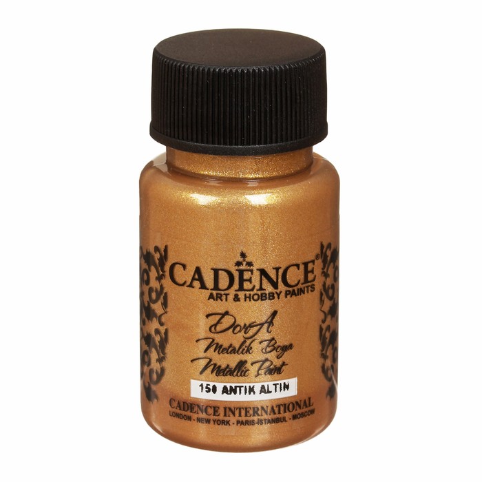 Краска акриловая, металлик, "Dora", бриллиантовый блеск, 50 мл, цвет 150