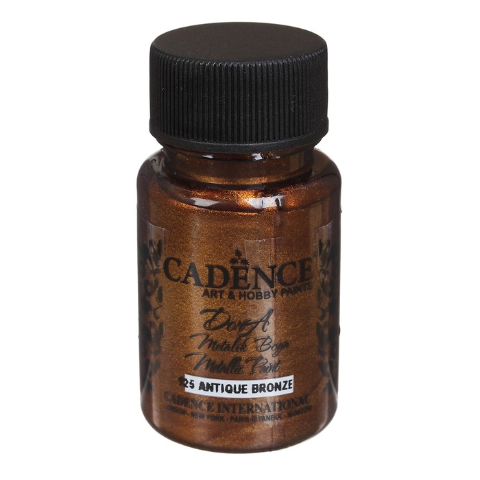 Краска акриловая, металлик, "Dora", бриллиантовый блеск, 50 мл, цвет 125