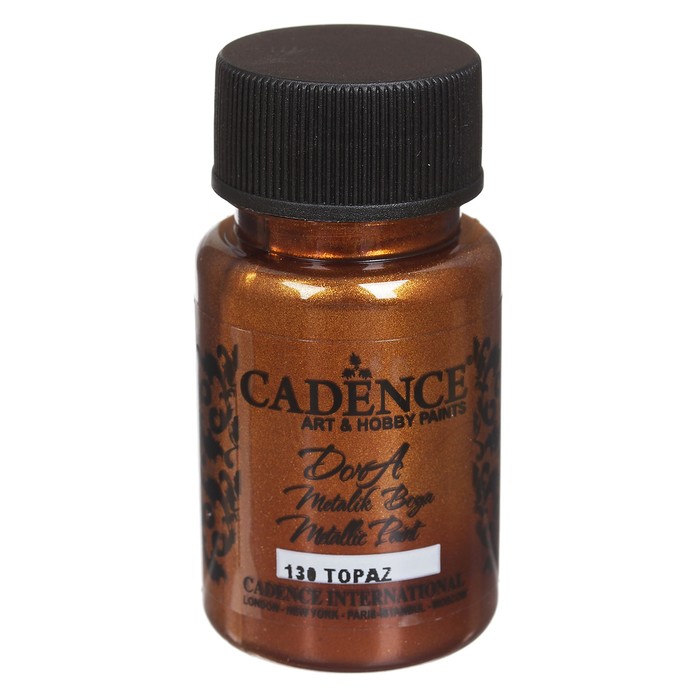 Краска акриловая, металлик, "Dora", бриллиантовый блеск, 50 мл, цвет 130