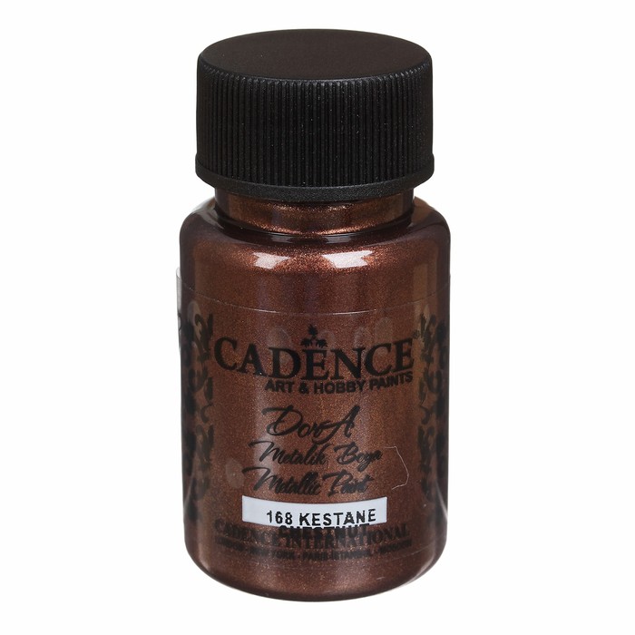 Краска акриловая, металлик, "Dora", бриллиантовый блеск, 50 мл, цвет 168