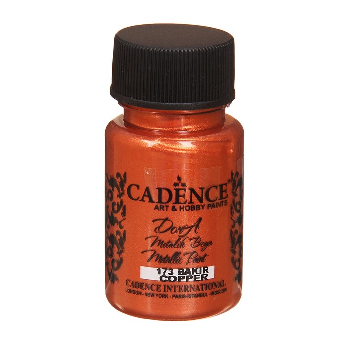 Краска акриловая, металлик, "Dora", бриллиантовый блеск, 50 мл, цвет 173