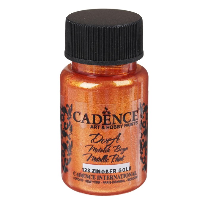 Краска акриловая, металлик, "Dora", бриллиантовый блеск, 50 мл, цвет 128