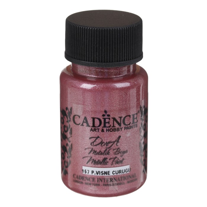 Краска акриловая, металлик, "Dora", бриллиантовый блеск, 50 мл, цвет 157