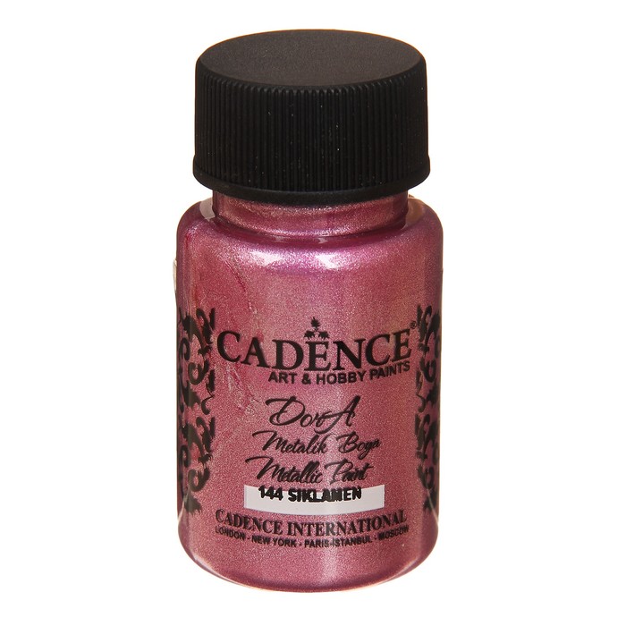 Краска акриловая, металлик, "Dora", бриллиантовый блеск, 50 мл, цвет 144