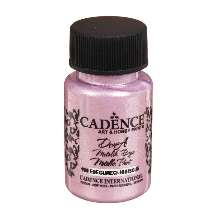 Краска акриловая, металлик, "Dora", бриллиантовый блеск, 50 мл, цвет 190