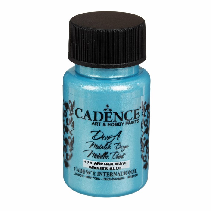 Краска акриловая, металлик, "Dora", бриллиантовый блеск, 50 мл, цвет 179