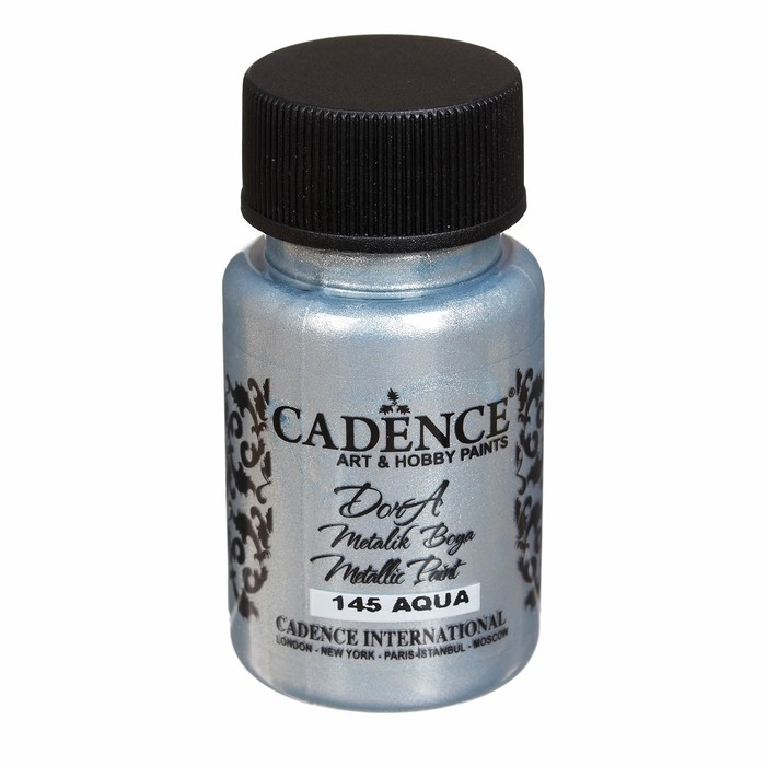 Краска акриловая, металлик, "Dora", бриллиантовый блеск, 50 мл, цвет 145