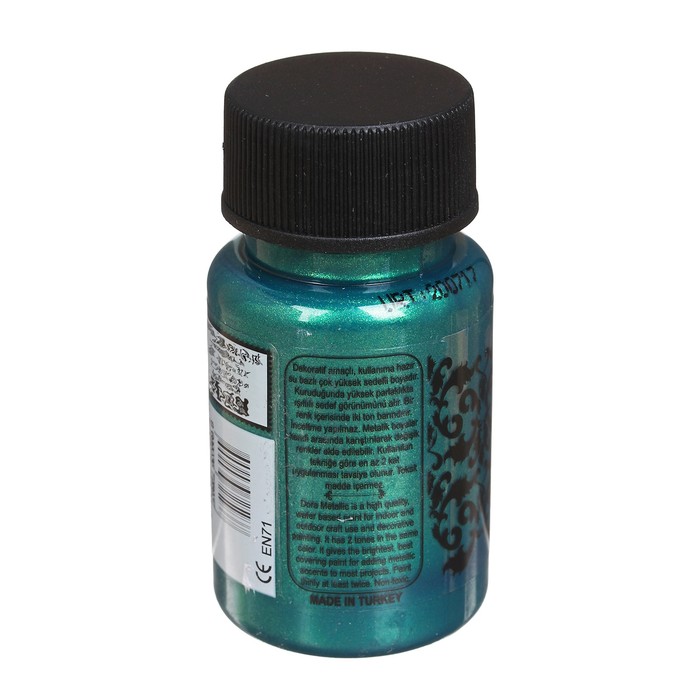 Краска акриловая, металлик, "Dora", бриллиантовый блеск, 50 мл, цвет 141