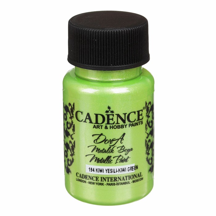 Краска акриловая, металлик, "Dora", бриллиантовый блеск, 50 мл, цвет 194