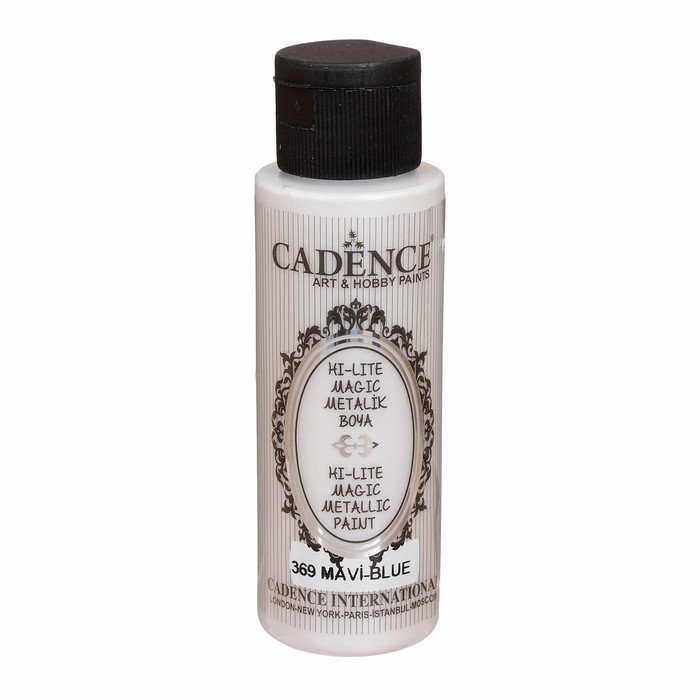 Краска акриловая, перламутровая, хамелеон, металлик, 70 мл, цвет 369