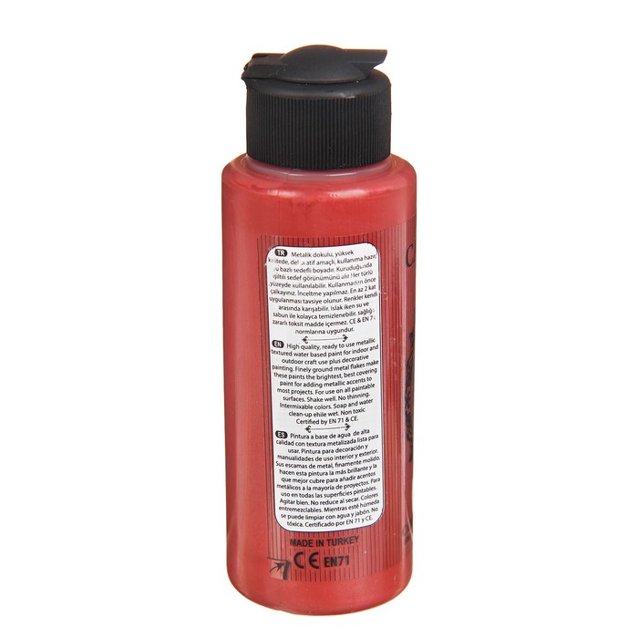 Краска акриловая, металлик, перламутровый блеск, 120 мл, цвет 223