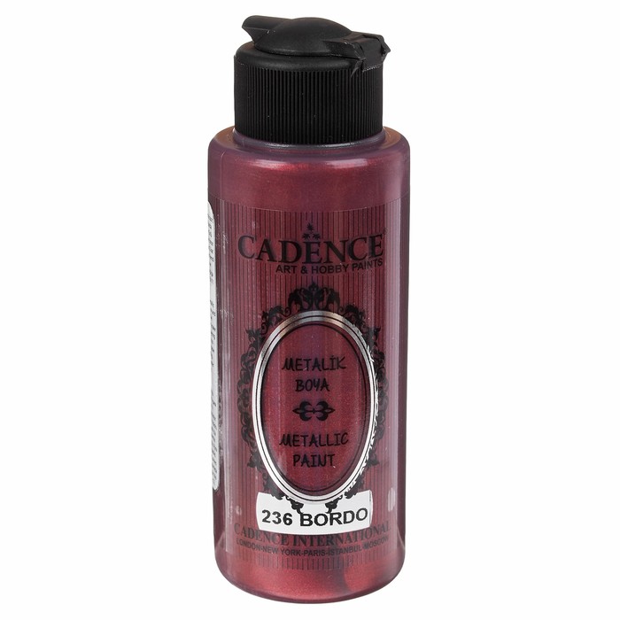 Краска акриловая, металлик, перламутровый блеск, 120 мл, цвет 236